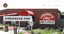 Desktop Screenshot of firehouse-pub.com